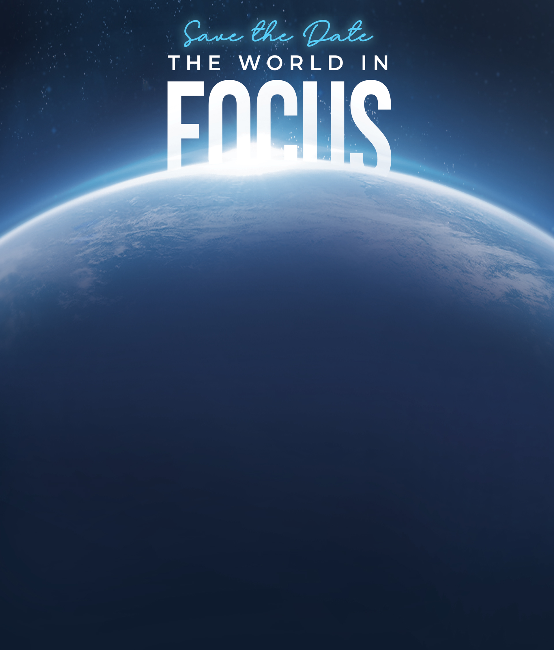 Guest Speakers - The World in Focus